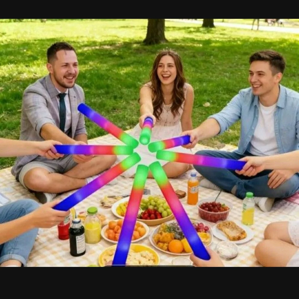 LED Glow Sticks for Parties - Multicolor